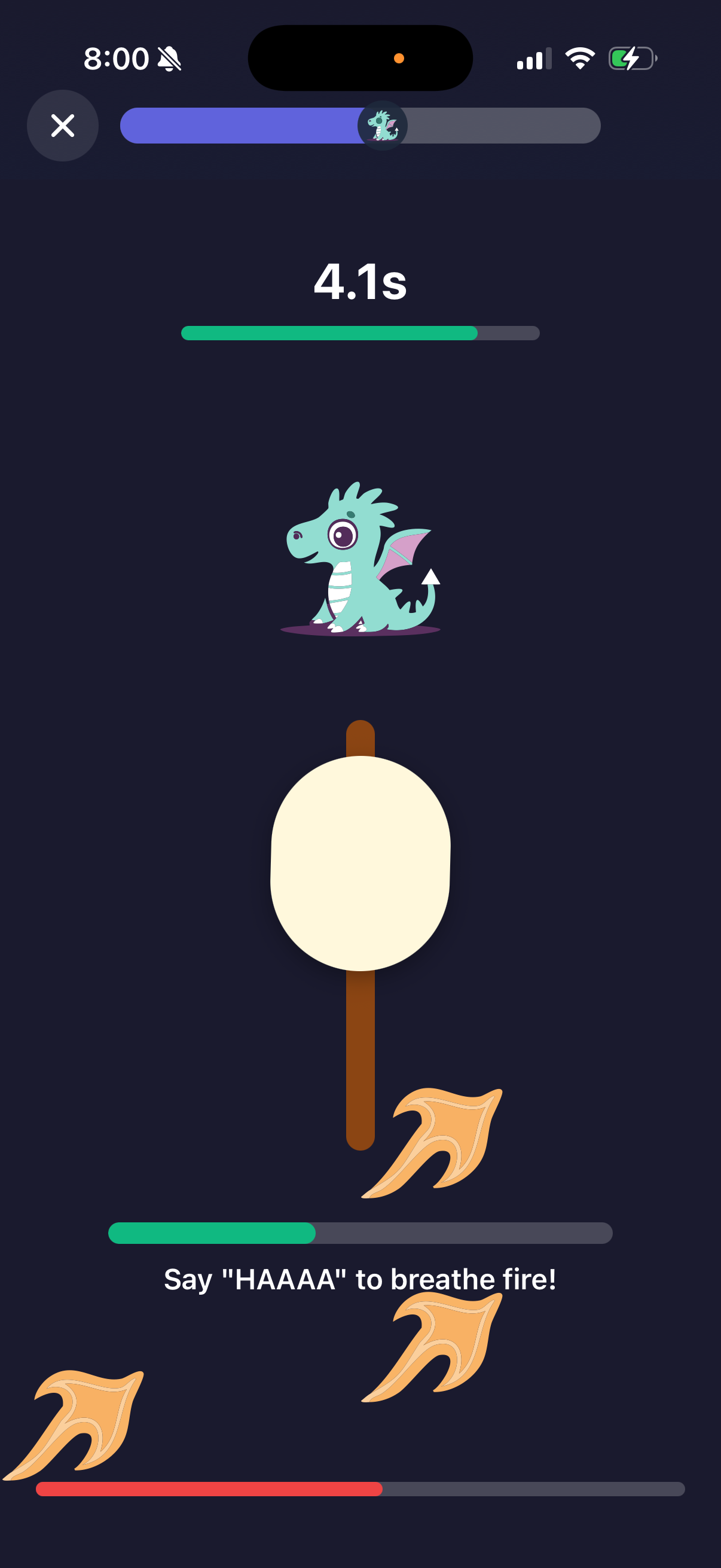 Toasting marshmallow game